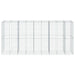 Coș gabion cu capac, 450x100x200 cm, fier galvanizat - WALTI WALTI