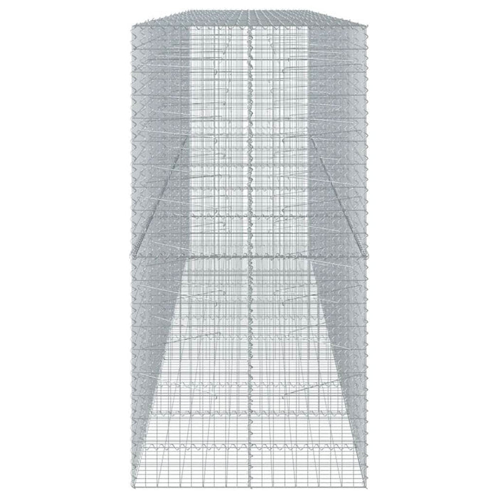 Coș gabion cu capac, 550x100x200 cm, fier galvanizat - WALTI WALTI