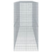 Coș gabion cu capac, 550x100x200 cm, fier galvanizat - WALTI WALTI