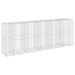 Coș gabion cu capac, 550x100x200 cm, fier galvanizat - WALTI WALTI