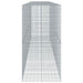 Coș gabion cu capac, 650x100x200 cm, fier galvanizat - WALTI WALTI