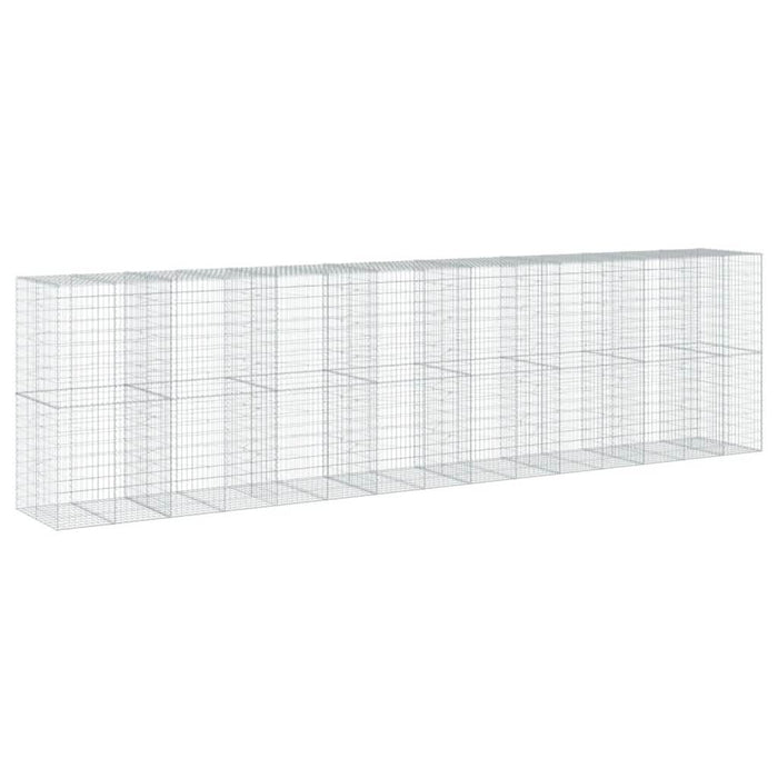 Coș gabion cu capac, 750x100x200 cm, fier galvanizat - WALTI WALTI