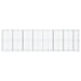 Coș gabion cu capac, 750x100x200 cm, fier galvanizat - WALTI WALTI