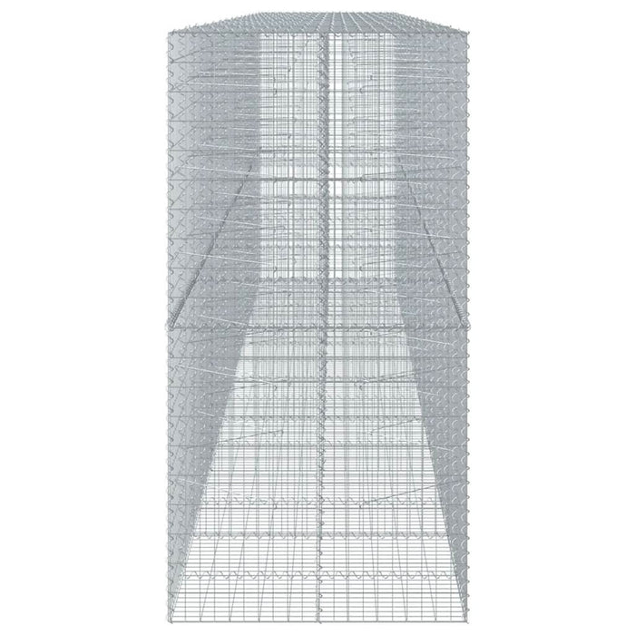 Coș gabion cu capac, 750x100x200 cm, fier galvanizat - WALTI WALTI
