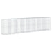 Coș gabion cu capac, 800x100x200 cm, fier galvanizat - WALTI WALTI