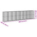Coș gabion cu capac, 800x100x200 cm, fier galvanizat - WALTI WALTI