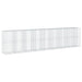 Coș gabion cu capac, 850x100x200 cm, fier galvanizat - WALTI WALTI