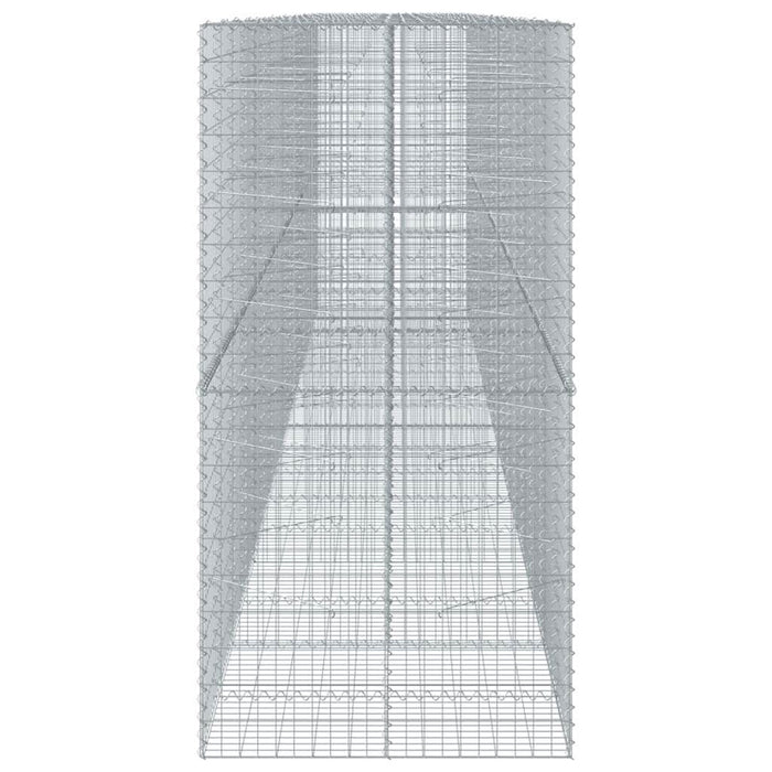 Coș gabion cu capac, 850x100x200 cm, fier galvanizat - WALTI WALTI