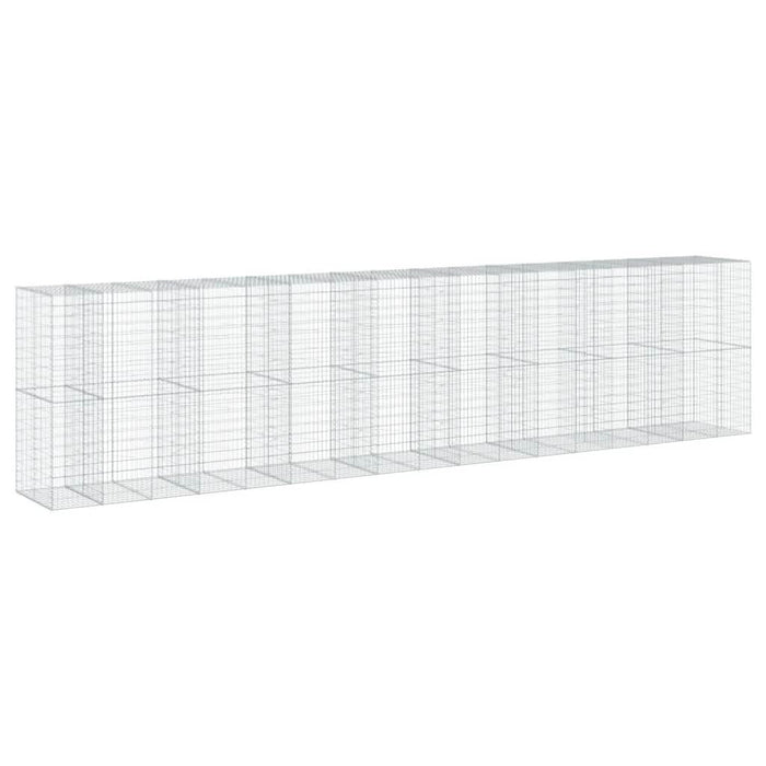 Coș gabion cu capac, 850x100x200 cm, fier galvanizat - WALTI WALTI