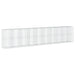 Coș gabion cu capac, 950x100x200 cm, fier galvanizat - WALTI WALTI