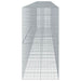 Coș gabion cu capac, 950x100x200 cm, fier galvanizat - WALTI WALTI
