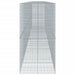 Coș gabion cu capac, 1050x100x200 cm, fier galvanizat - WALTI WALTI