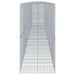 Coș gabion cu capac, 1150x100x200 cm, fier galvanizat - WALTI WALTI