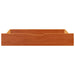 Sertare de pat 2 buc. 95x55x17 cm maro ceruit lemn masiv de pin - WALTI WALTI