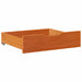 Sertare de pat 2 buc. 65x55x17 cm maro ceruit lemn masiv de pin - WALTI WALTI