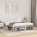 Cadru de pat, gri beton, 140x200 cm, lemn prelucrat - WALTI WALTI
