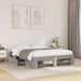 Cadru de pat, gri sonoma, 140x200 cm, lemn prelucrat - WALTI WALTI