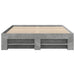 Cadru de pat, gri beton, 120x200 cm, lemn prelucrat - WALTI WALTI