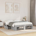 Cadru de pat, gri beton, 120x200 cm, lemn prelucrat - WALTI WALTI