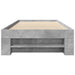 Cadru de pat, gri beton, 90x190 cm, lemn prelucrat - WALTI WALTI