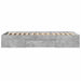 Cadru de pat, gri beton, 75x190 cm, lemn prelucrat - WALTI WALTI