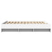 Cadru de pat, alb, 150x200 cm, lemn prelucrat - WALTI WALTI