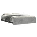 Cadru de pat, gri beton, 150x200 cm, lemn prelucrat - WALTI WALTI