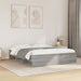 Cadru de pat, gri sonoma, 150x200 cm, lemn prelucrat - WALTI WALTI