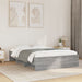 Cadru de pat, gri sonoma, 140x200 cm, lemn prelucrat - WALTI WALTI