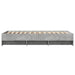 Cadru de pat, gri beton, 100x200 cm, lemn prelucrat - WALTI WALTI