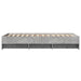 Cadru de pat, gri beton, 90x200 cm, lemn prelucrat - WALTI WALTI