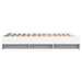 Cadru de pat, alb, 140x190 cm, lemn prelucrat - WALTI WALTI