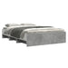 Cadru de pat, gri beton, 120x190 cm, lemn prelucrat - WALTI WALTI