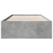 Cadru de pat, gri beton, 90x190 cm, lemn prelucrat - WALTI WALTI