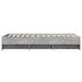 Cadru de pat, gri beton, 75x190 cm, lemn prelucrat - WALTI WALTI