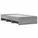 Cadru de pat, gri sonoma, 75x190 cm, lemn prelucrat - WALTI WALTI