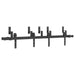 Set feronerie pentru uși glisante, negru, 152,5 cm, oțel - WALTI WALTI