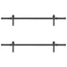 Set feronerie pentru uși glisante, negru, 152,5 cm, oțel - WALTI WALTI