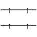 Set feronerie pentru uși glisante, negru, 200 cm, oțel - WALTI WALTI