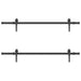Set feronerie pentru uși glisante, negru, 152,5 cm, oțel - WALTI WALTI