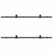 Set feronerie pentru uși glisante, negru, 200 cm, oțel - WALTI WALTI