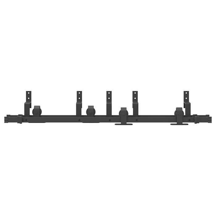 Set feronerie pentru uși glisante, negru, 152,5 cm, oțel - WALTI WALTI