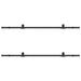 Set feronerie pentru uși glisante, negru, 213,5 cm, oțel - WALTI WALTI