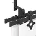 Set feronerie pentru uși glisante, negru, 152,5 cm, oțel - WALTI WALTI