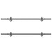 Set feronerie pentru uși glisante, negru, 213,5 cm, oțel - WALTI WALTI