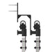 Set feronerie pentru uși glisante, negru, 427 cm, oțel - WALTI WALTI