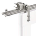 Set piese pentru ușă glisantă, argintiu, 200 cm oțel inoxidabil - WALTI WALTI