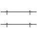 Set feronerie pentru uși glisante, negru, 427 cm, oțel - WALTI WALTI