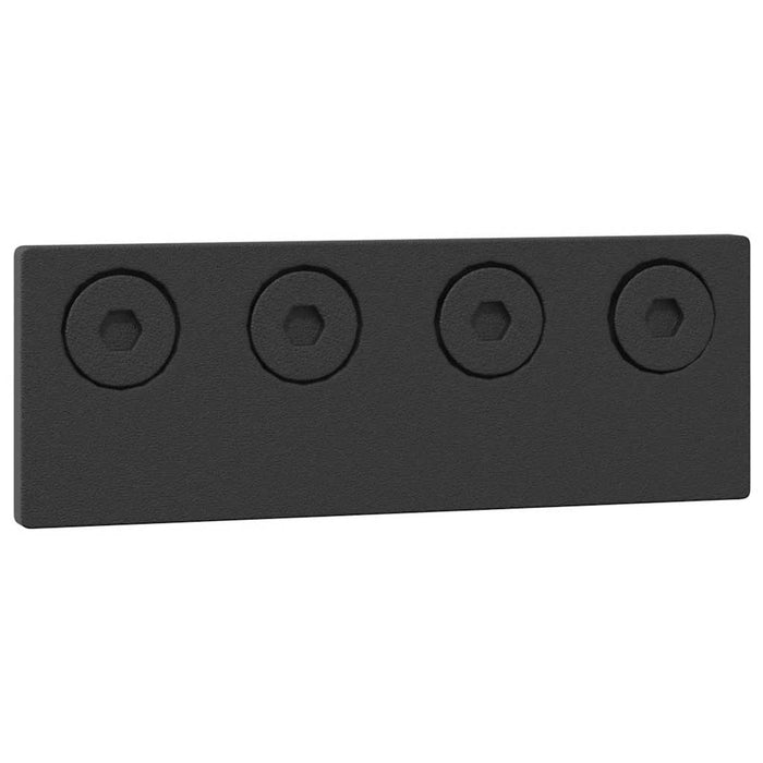 Set feronerie pentru uși glisante, negru, 305 cm, oțel - WALTI WALTI