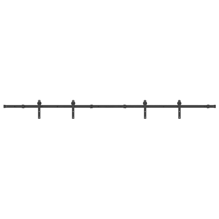Set feronerie pentru uși glisante, negru, 305 cm, oțel - WALTI WALTI